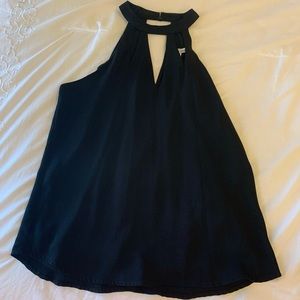 Black top with cutouts